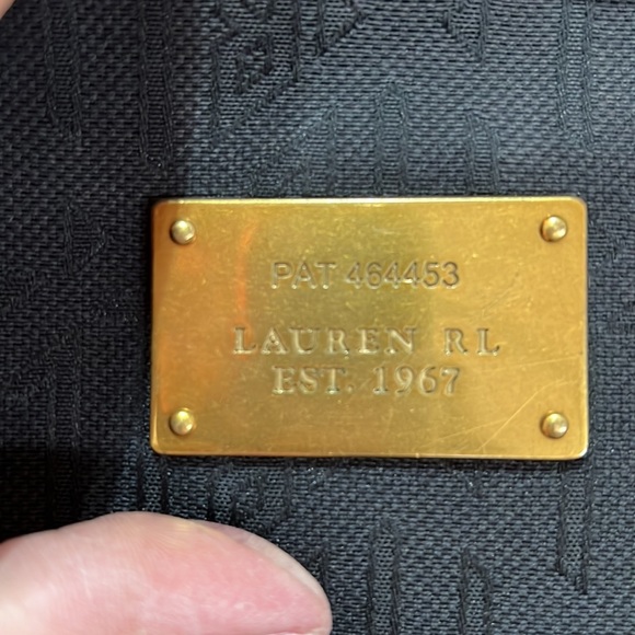 Lauren by Ralph Lauren Fabric Shoulder Bag - Picture 2 of 7